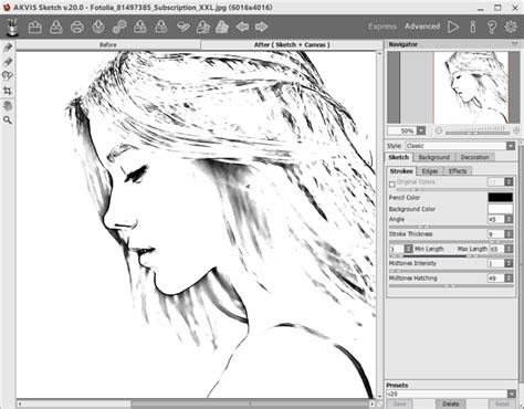 Akvis Sketch Was Gibts Neues In V200 Neue Texturen Zufallsmuster