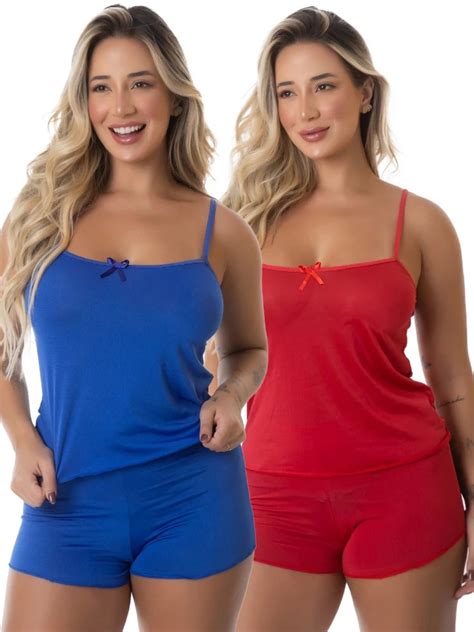 Baby Doll LISO MICRO Short Doll Lingerie Sexy Diversas Cores Shopee