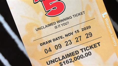 Unclaimed Badger 5 lottery ticket worth $162K from Brookfield expires soon