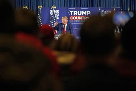 Trump slow-rolls to the Iowa caucuses, boasting confidence for the ...