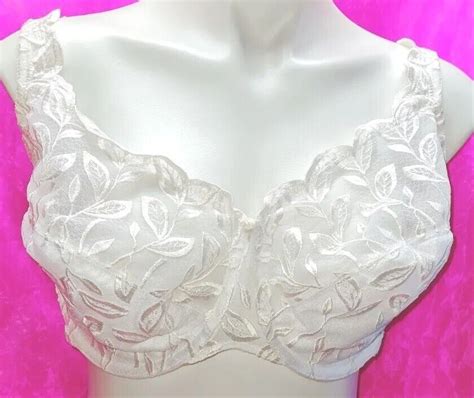 Bali 38ddd Desire Minimizer Bra Style 3373 White Lace Ebay