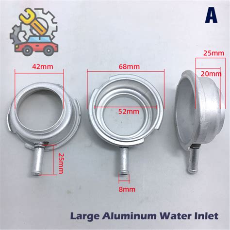 MLE Steel Radiator Coolant Filler Neck Weld On Stainless Steel Radiator