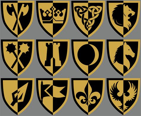 Shield Crests By Jeremymallin On Deviantart