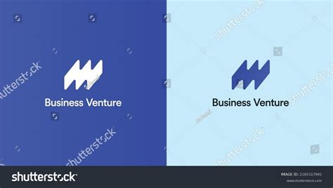 modern abstract corporate business venture logo stock vector royalty