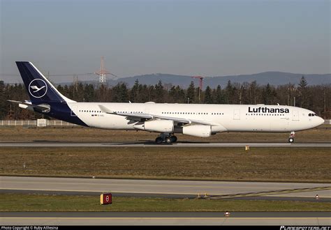 D AIGL Lufthansa Airbus A340 313 Photo By Ruby Alllesina ID 1400120