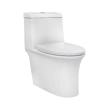 Parryware Reeve Range One Piece Rimless Floor Mounted Western Commode