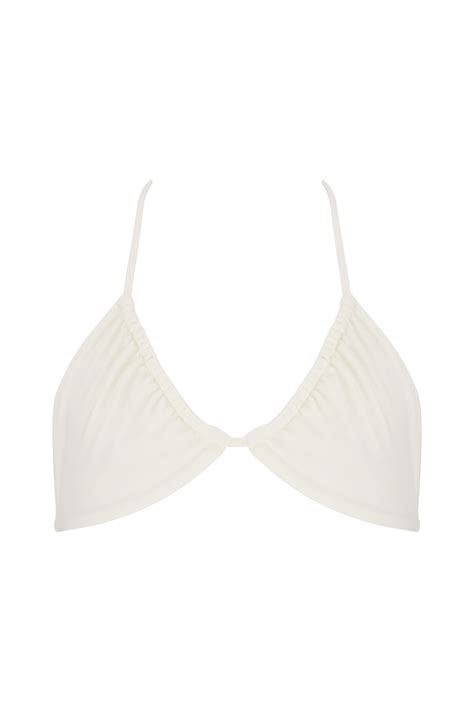 Bikini góra stroju kąpielowego dla dziewczynki Coconut KORNELIARATAJ