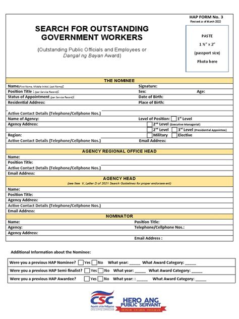 Hap Form No 3 Revised March 2022 Pdf Justice Crime And Violence