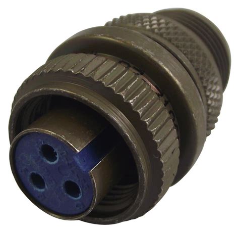 97 3106a 10sl 3s Amphenol Industrial Circular Connector 97 Mil Dtl 5015 Series Farnell Uk