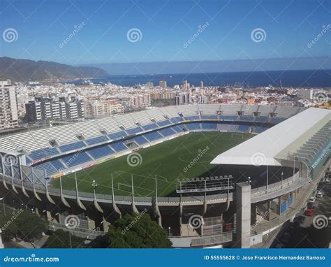 Football stadium stock photo. Image of rock, rocky, seas - 55555628