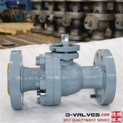 API JIS DIN Cast Steel Carbon Steel Wcb Flange RF Floating Ball Valves