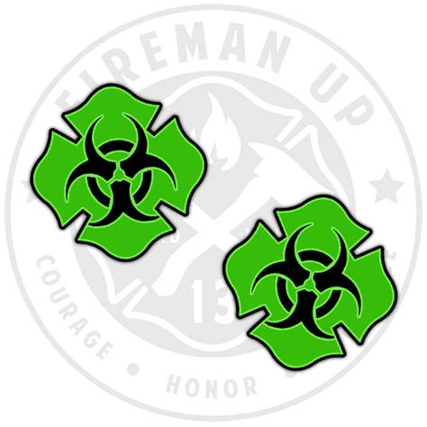 HazMat Stickers — Fireman Up