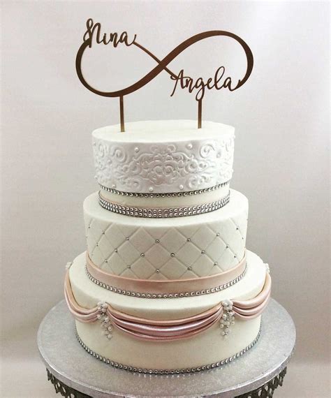 Elegant Wedding Cake Toppers