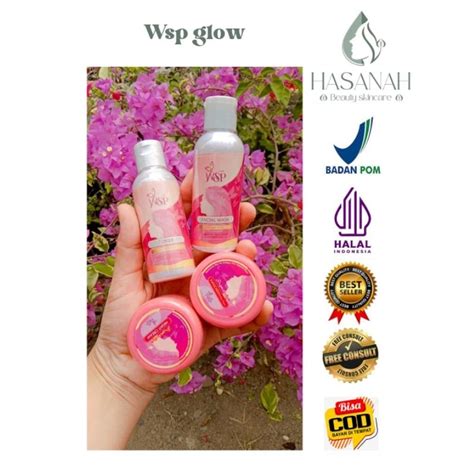 Complete Package WSP GLOW SKINCARE BPOM 100 Original Official MEMBER