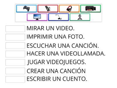 Hardware vocabulary Recursos didácticos