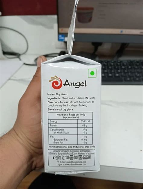 Angel Instant Dry Yeast Powder Packaging Size Gram At Rs