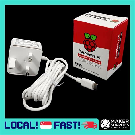 51v 3a 153w Usb C Power Supply Official Raspberry Pi Rpi Raspberry Pi 4 Usb C 5v Power