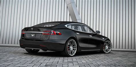 Tesla Model S Tuning With Suspension And Wheels Wheelsandmore