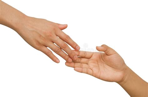 Human Hands Trying To Reach Each Other Stock Image Image Of Concepts