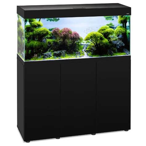 Aquael Opti Set Noir Aquarium Cm Et L De Volume Avec