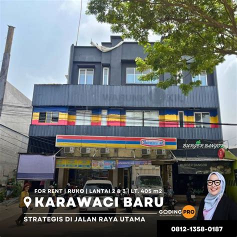 Disewakan Ruko Gandeng Lantai 2 3 Di Jl Beringin Raya Karawaci