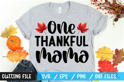 One Thankful Mama Svg Graphic By Craftygenius · Creative Fabrica