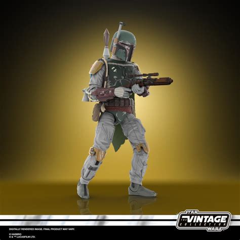 Star Wars The Vintage Collection Boba Fett Toy, 3.75-Inch-Scale Star ...