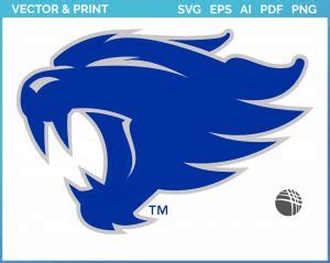 Kentucky Wildcats Alternate Logo College Sports Vector Svg