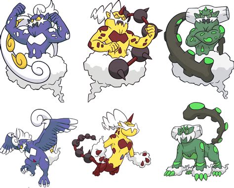 Alternate Shinies Tornadus Thundurus Landorus By High Jump Kick On Deviantart