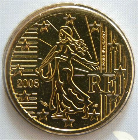 France 50 Cent Coin 2005 Euro Coins Tv The Online Eurocoins Catalogue