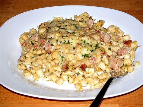 Einfacher Spätzle Schinken Auflauf von Liliana84 Chefkoch