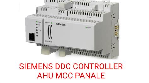 Siemens Bms Systematics Ddc Controller Io Module Explain Ahu Controling