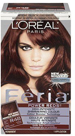 L'Oreal Feria Permanent Hair Color | Red velvet hair color, Red hair color, Hair color