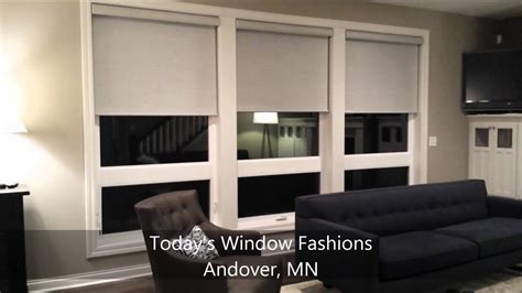 Hunter Douglas Motorized Cassette Designer Roller Shade Youtube