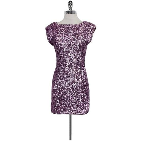 Pre Owned Alice And Olivia Lavender Sequin Dress 1 930 Mxn Liked On