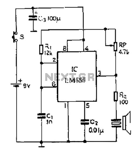 Ultrasonic Circuit Diagram Robhosking Diagram