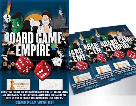 Playful Personable It Company Poster Design For Boardgame Empire By