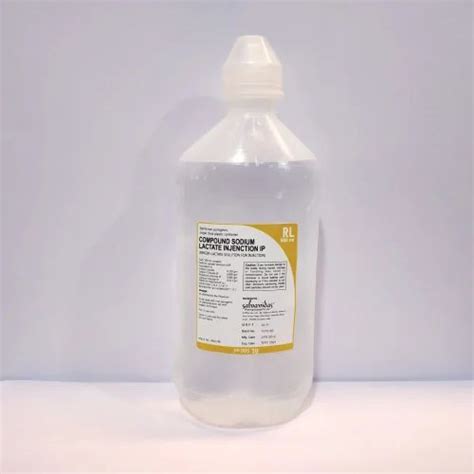 Rl Compound Sodium Lactate Injection Ip Packaging Size Ml At