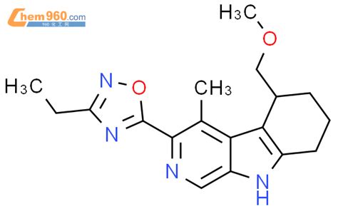 108333 54 6 5H Pyrido 3 4 B Indole 3 3 Ethyl 1 2 4 Oxadiazol 5 Yl 6