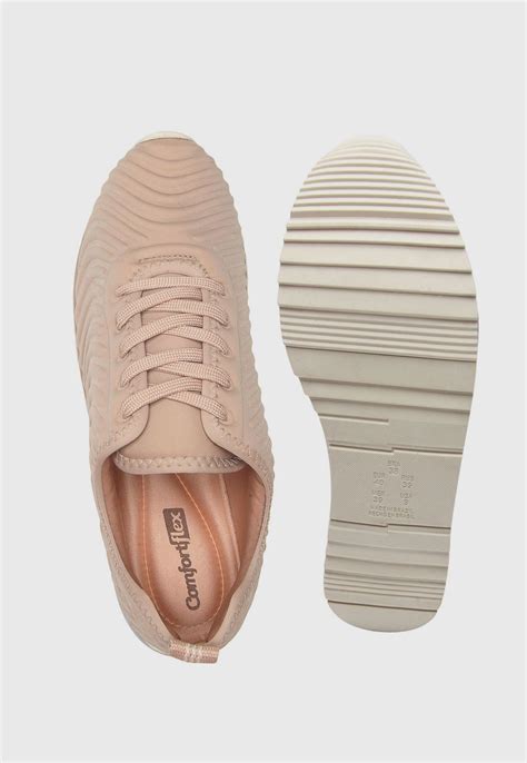 Tênis Comfortflex Airflex Nude Compre Agora Dafiti Brasil