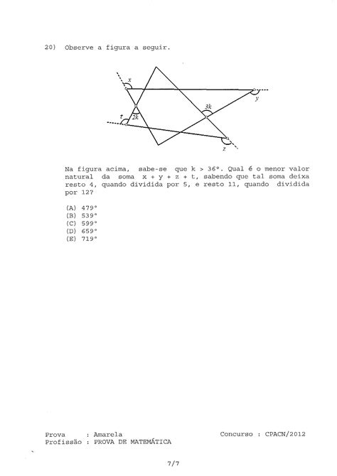 Col naval matemática amarela PDF