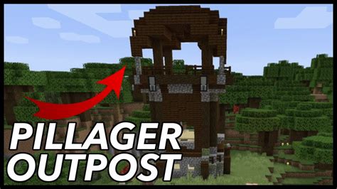 Where To Find Pillager Outpost In Minecraft Youtube