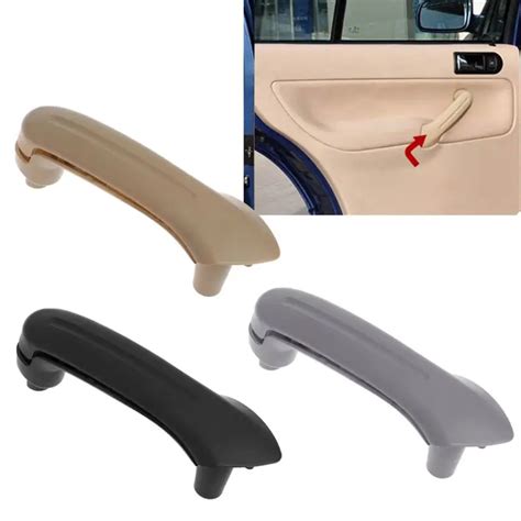 Car Interior Rear Left Door Pull Grab Handle For Vw Jetta Golf Mk