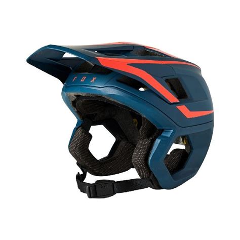 FOX DROPFRAME PRO MIPS M DARK INDIGO RED HELMET 27494 203 M Pro M Store