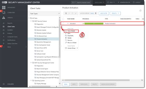 Kb Activate Eset Business Products Using Eset Security Management