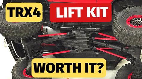 Traxxas Trx4m Lift Kit