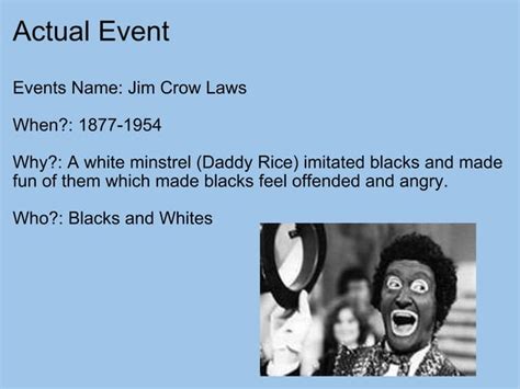 Jim crow laws_impact_on | PPT | Free Download