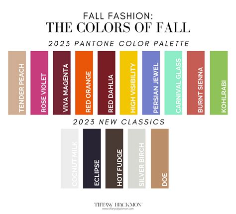 Fall Fashion: The Colors of Fall - Tiffany Blackmon