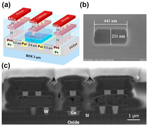 Photonics Free Full Text Waveguide Integrated Ge Si Avalanche