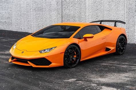 Used 2015 Lamborghini Huracan LP 610 4 In Arancio Borealis W A 277K